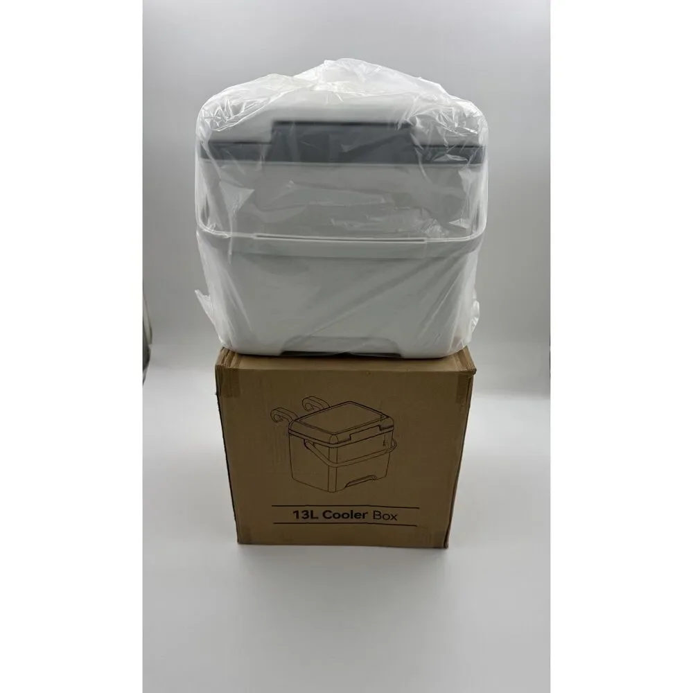 13L Portable Cooler Box (Hard‐Shell Insulated)